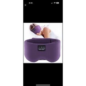 Sleep Mask with Bluetooth Headphones